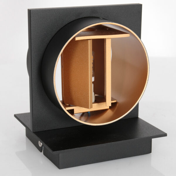 Steinhauer Muro wandlamp - 2700K - 300L - 3W - 14 cm diep - zwart - Image 10