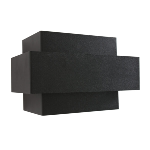 Steinhauer Muro wandlamp - 2700K - 600L - 6W - 20 cm breed - met gouden binnenzijde - zwart - Image 10