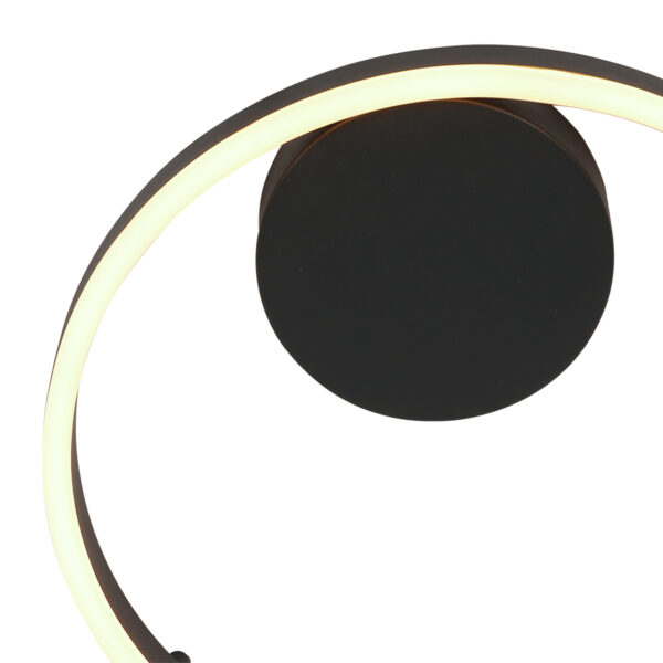 Steinhauer Mykty wandlamp –– zwart - Image 2