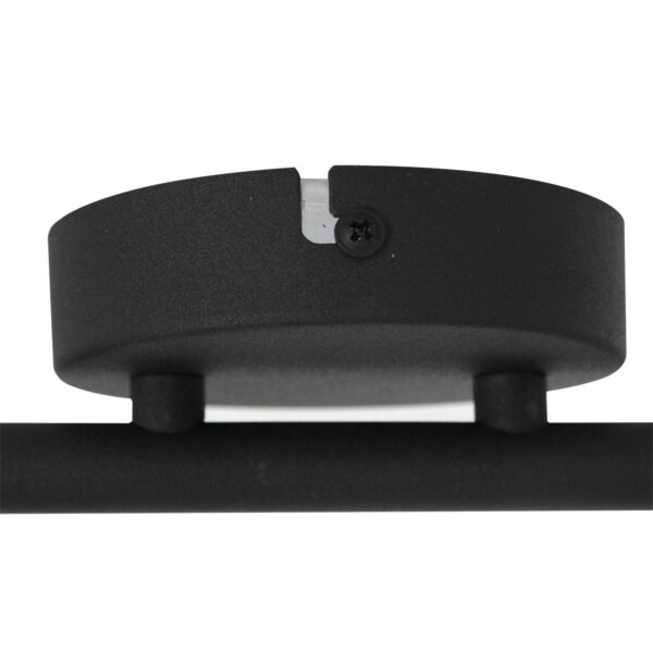 Steinhauer Natasja plafondlamp - zeslichts - LED - 134 cm breed - draai- en kantelbaar - zwart - Afbeelding 9