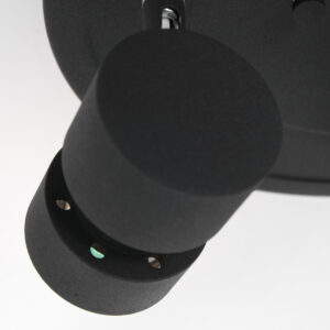 5 cm – GU10 – Zwart