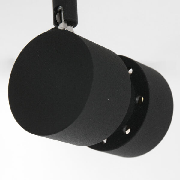 Steinhauer Natasja plafondlamp - tweelichts - LED - 38 cm breed - draai- en kantelbaar - zwart - Image 2