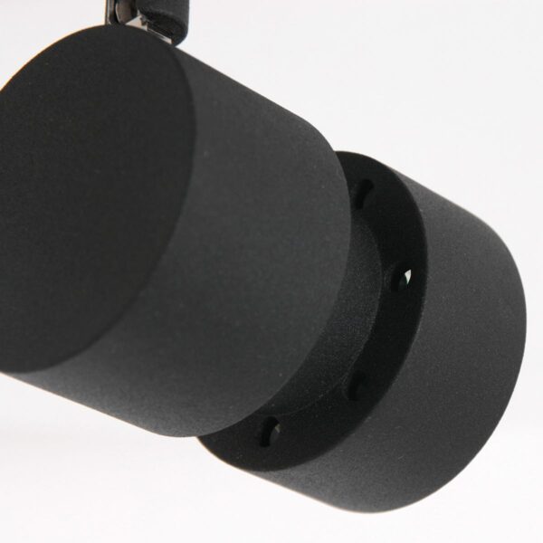 Steinhauer Natasja plafondspot - rond - incl. LED GU10 - draai- en kantelbaar - zwart - Image 2