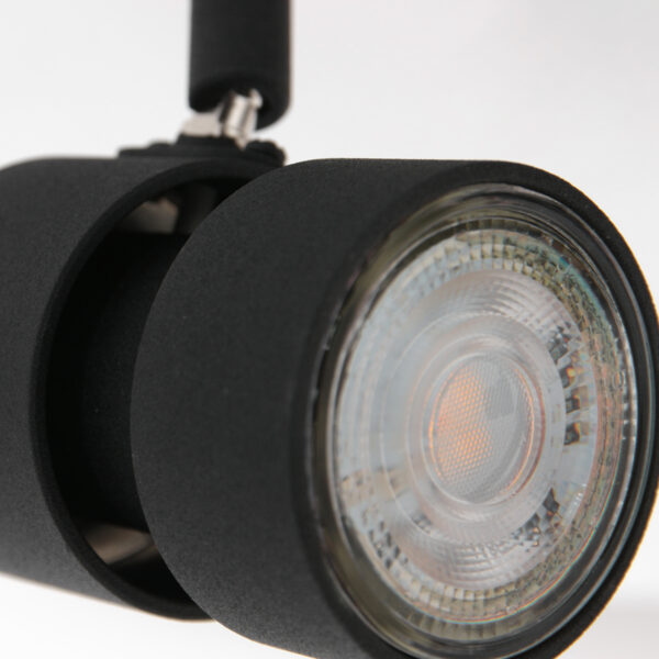 Steinhauer Natasja plafondlamp - tweelichts - LED - 38 cm breed - draai- en kantelbaar - zwart - Image 3