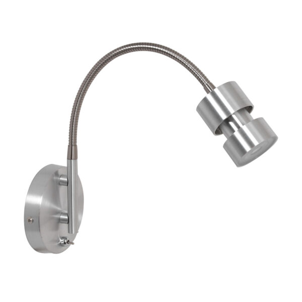 Steinhauer Natasja led wandlamp – GU10 – Staal