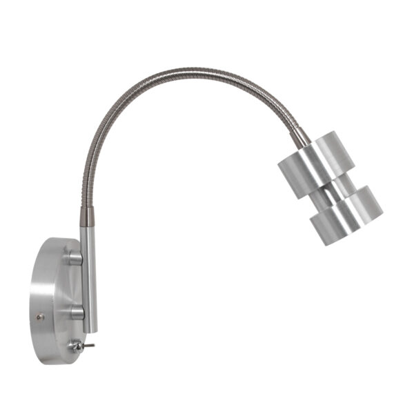 Steinhauer Natasja wandlamp - buigbaar - LED - GU10 - staal - Image 8