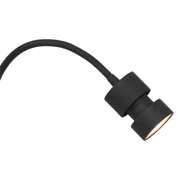 Steinhauer Natasja wandlamp - buigbaar - LED - GU10 - zwart - Image 11