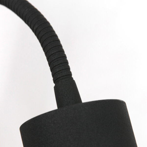 Steinhauer Natasja wandlamp - buigbaar - LED - GU10 - zwart - Image 4