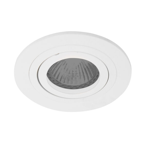 Steinhauer Pelite spot plafonniere – ø 10 cm – GU10 – Wit