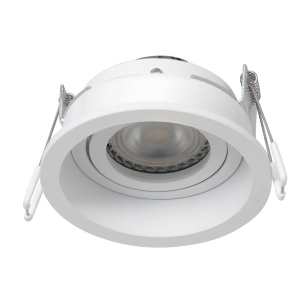 Steinhauer Pelite spot spot – ø 10 cm – GU10 – Wit