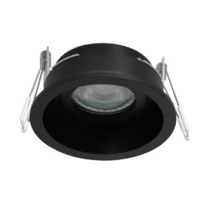 Steinhauer Pelite spot spot – ø 10 cm – GU10 – Zwart