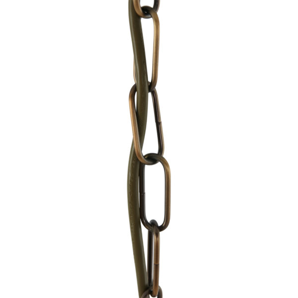Steinhauer Pimpernel hanglamp - lantaarn - Ø32 cm - 4 lichts - brons en glas - Image 11