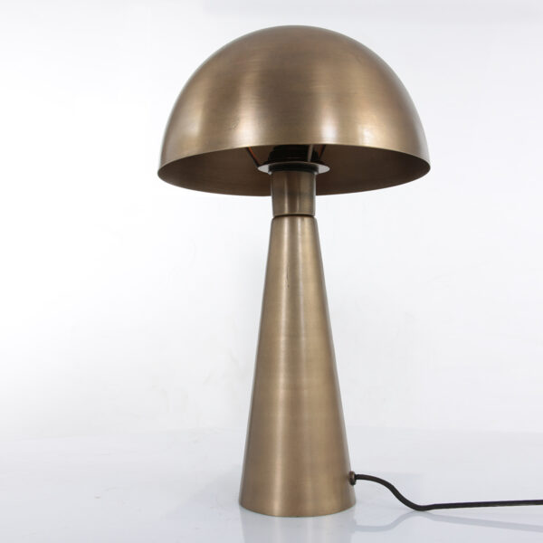 Steinhauer Pimpernel tafellamp - paddenstoel - 42 cm hoog - E27 - brons - Image 11