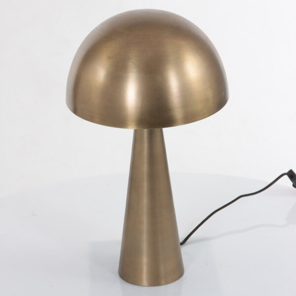Steinhauer Pimpernel tafellamp - paddenstoel - 42 cm hoog - E27 - brons - Image 10