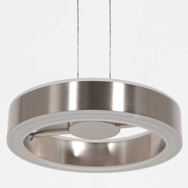 Steinhauer Piola hanglamp – In hoogte verstelbaar – Ingebouwd (LED) – staal en transparant - Image 3