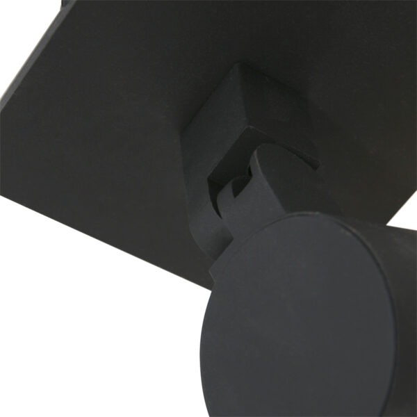 Steinhauer Noirs opbouwspot - incl. LED GU10 - kantelbaar - zwart - Image 3