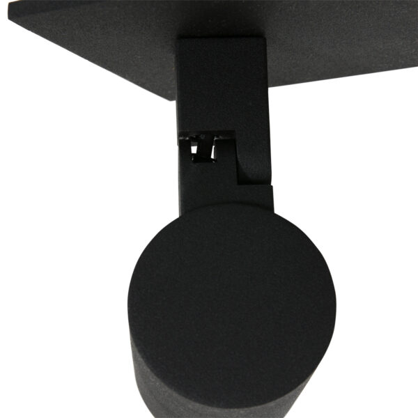 Steinhauer Noirs opbouwspot - tweelichts - incl. LED GU10 - kantelbaar - zwart - Image 8