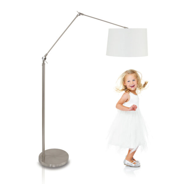 Steinhauer Gramineus Vloerlamp RVS - Image 2
