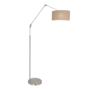 Steinhauer Prestige chic vloerlamp – E27 (grote fitting) – Staal