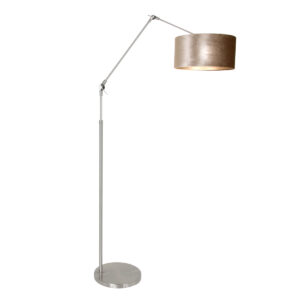Steinhauer Prestige chic vloerlamp – E27 (grote fitting) – Staal