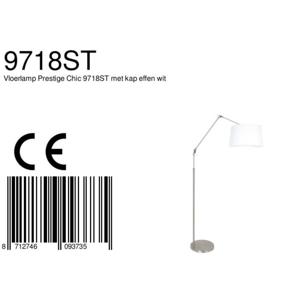 Steinhauer Gramineus Vloerlamp RVS - Image 7