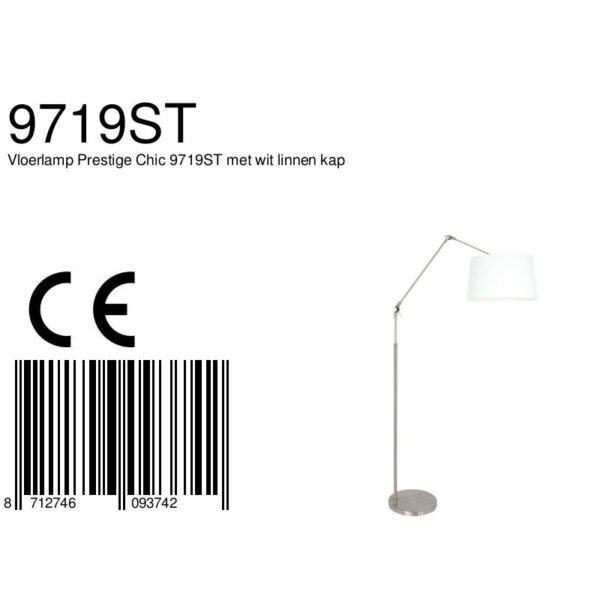 Steinhauer Gramineus Vloerlamp RVS - Image 7