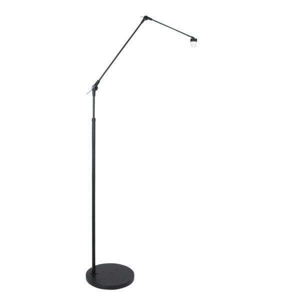 Steinhauer Prestige chic vloerlamp – Draai- en/of kantelbaar en In hoogte verstelbaar – E27 (grote fitting) – naturel en zwart - Image 8
