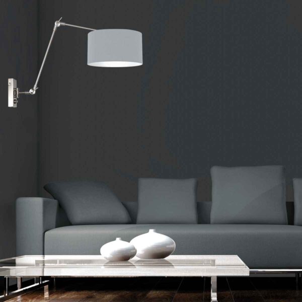 Steinhauer Prestige chic wandlamp – E27 (grote fitting) – Staal - Image 2
