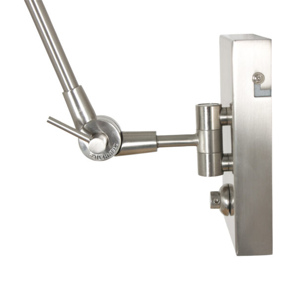 Steinhauer Prestige chic wandlamp – E27 (grote fitting) – Staal - Image 10