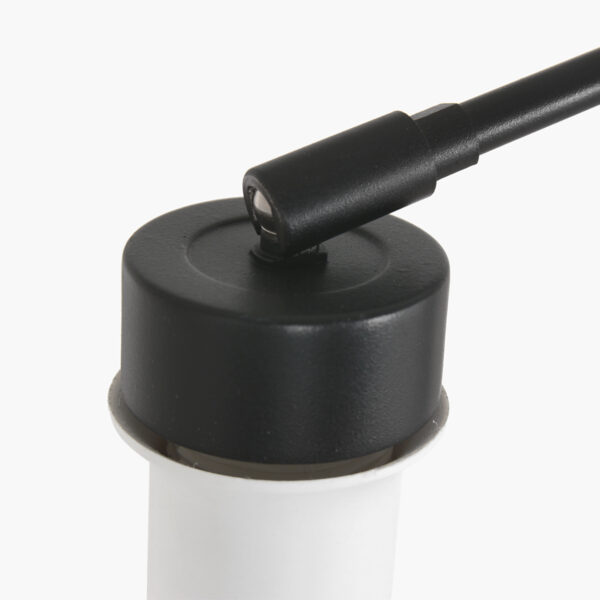 Steinhauer Prestige chic wandlamp – Draai- en kantelbaar,Uittrekbaar – E27 (grote fitting) – naturel en zwart - Image 3