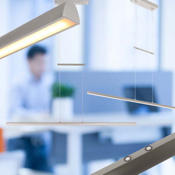 Steinhauer Profilo hanglamp – Ingebouwd (LED) – wit - Image 2