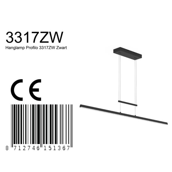 Steinhauer Profilo hanglamp – Ingebouwd (LED) – wit - Image 7