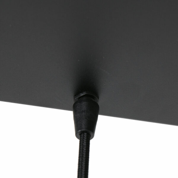 Steinhauer Reflexion hanglamp - eettafellamp - drielichts - rookglas - verstelbaar in hoogte - zwart - Image 19