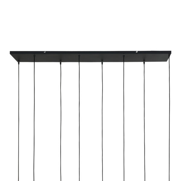 Steinhauer Reflexion eettafellamp - achtlichts - rookglas - zwart - Image 5