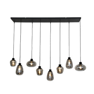 Steinhauer Reflexion hanglamp – E27 (grote fitting) – Zwart