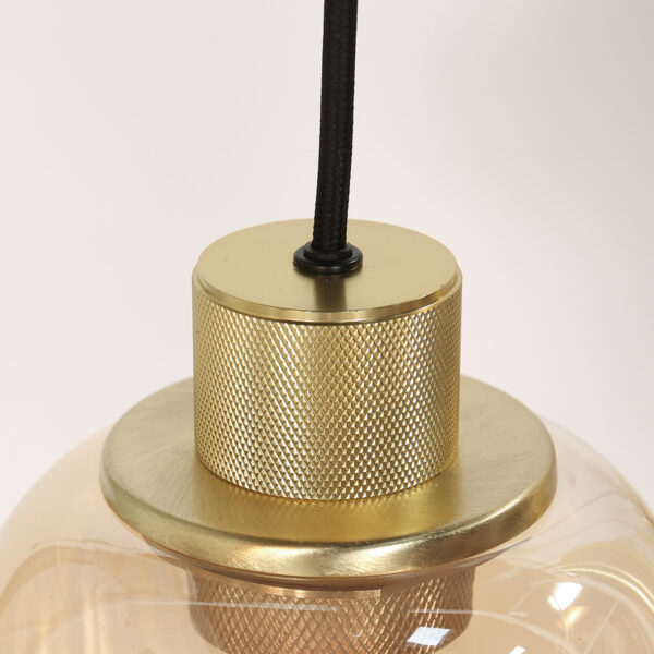 Steinhauer Reflexion hanglamp – In hoogte verstelbaar – E27 + GU10 – messing en zwart - Image 13