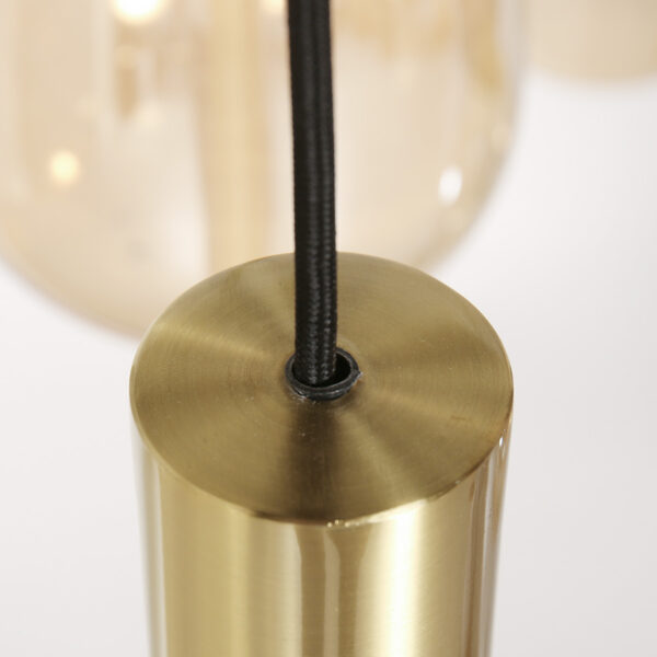 Steinhauer Reflexion hanglamp – In hoogte verstelbaar – E27 + GU10 – messing en zwart - Image 14