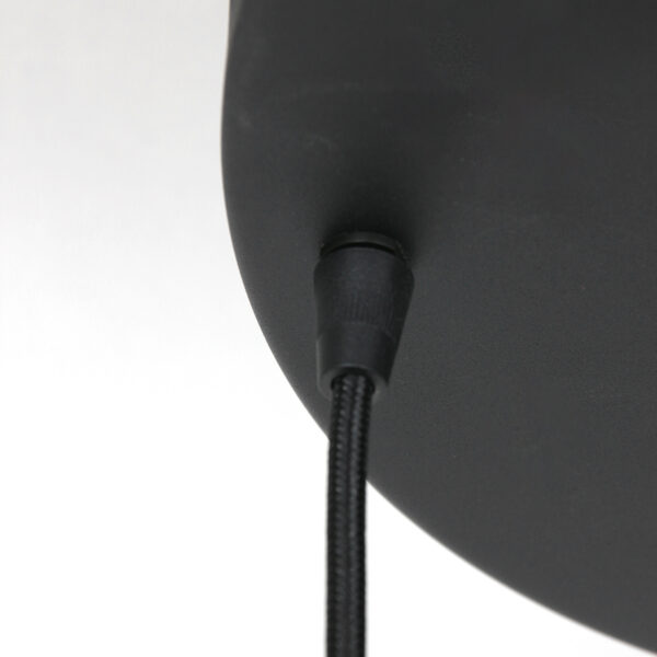 Steinhauer Reflexion hanglamp - vide lamp - drielichts - rookglas - verstelbaar in hoogte - zwart - Image 18