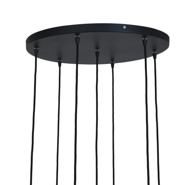 Steinhauer Reflexion videlamp - zevenlichts - rookglas - zwart - Image 4