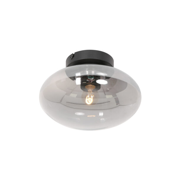 Steinhauer Reflexion plafondlamp – ø 25 cm – E27 (grote fitting) – zwart - Image 4