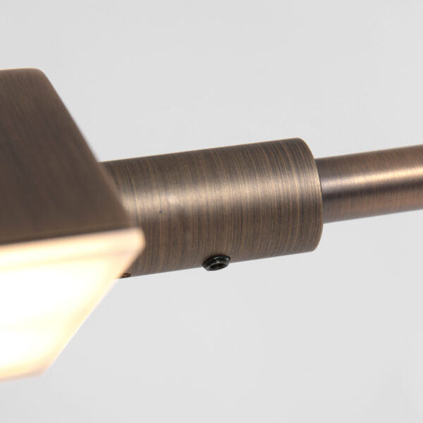 Steinhauer Retina vloerlamp - dimbaar - ingebouwd LED - 2200-3000K - 1000L - 10W - brons - Image 11