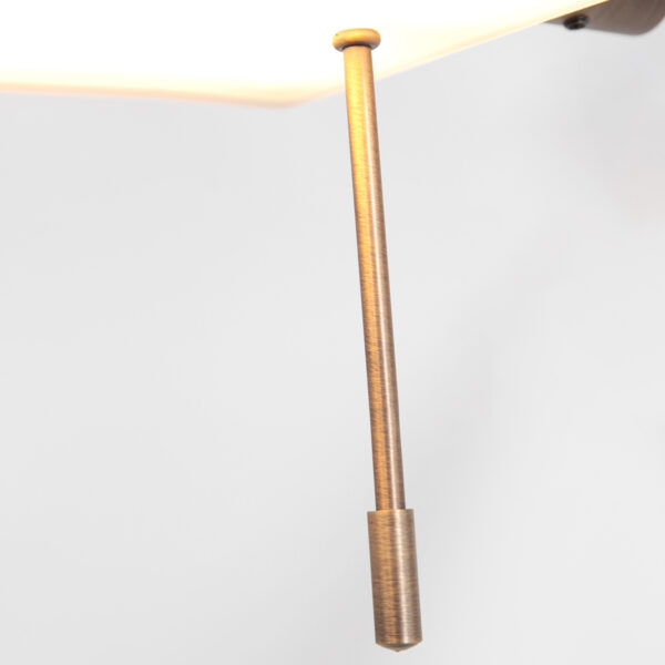 Steinhauer Retina vloerlamp - dimbaar - ingebouwd LED - 2200-3000K - 1000L - 10W - brons - Image 12