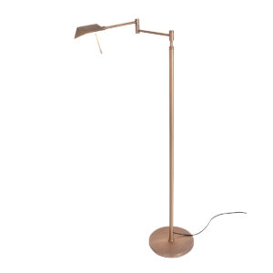 Steinhauer Retina vloerlamp – Ingebouwd (LED) – Brons