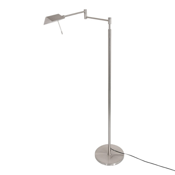 Steinhauer Retina vloerlamp – Ingebouwd (LED) – Staal