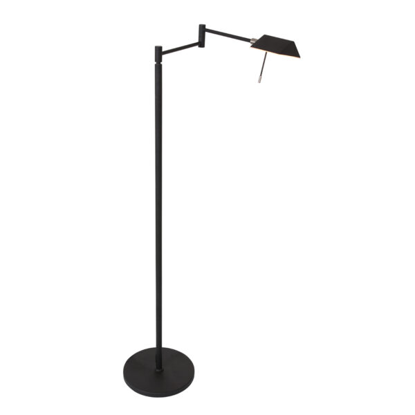 Steinhauer Retina vloerlamp – Ingebouwd (LED) – Zwart