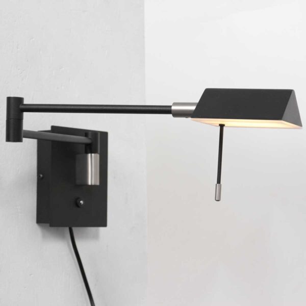 Steinhauer Retina wandlamp – Draai- en/of kantelbaar – Ingebouwd (LED) – zwart - Image 13