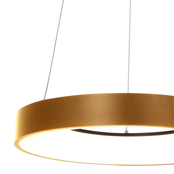 Steinhauer Ringlede hanglamp - ring - ingebouwd LED - ⌀48 cm - goud - Image 4