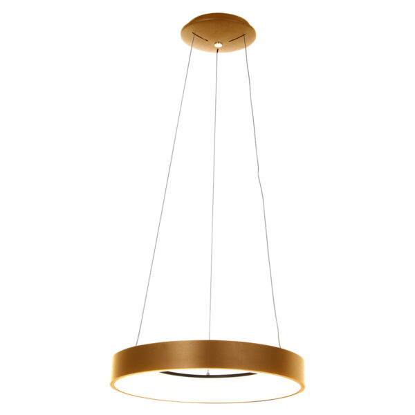 Steinhauer Ringlede hanglamp – ø 48 cm – In hoogte verstelbaar – Ingebouwd (LED) – Goud