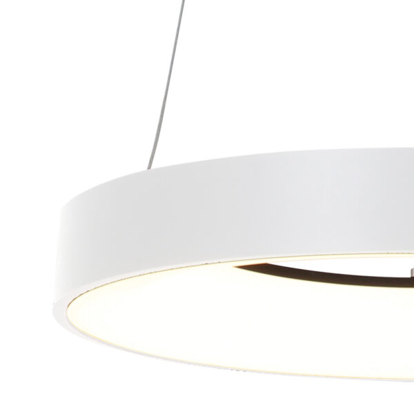 Steinhauer Ringlede hanglamp - ring - ingebouwd LED - ⌀48 cm - wit - Image 6