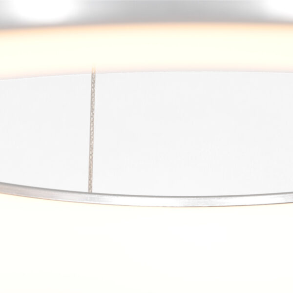 Steinhauer Ringlede hanglamp - ring - ingebouwd LED - ⌀48 cm - zilver - Image 11